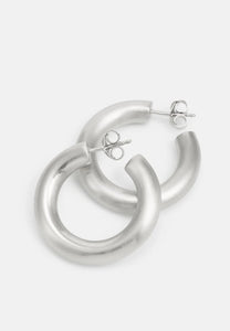 Satine Hoops - Silver or Gold