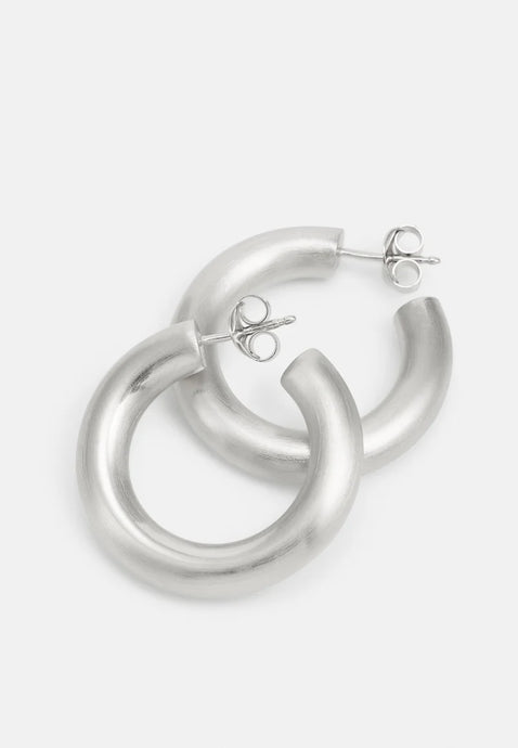 Satine Hoops - Silver or Gold