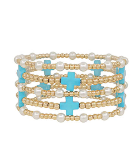 Cross Bracelet Set - Multiple Options