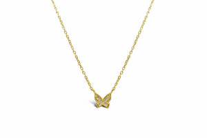 Dainty Butterfly Necklace