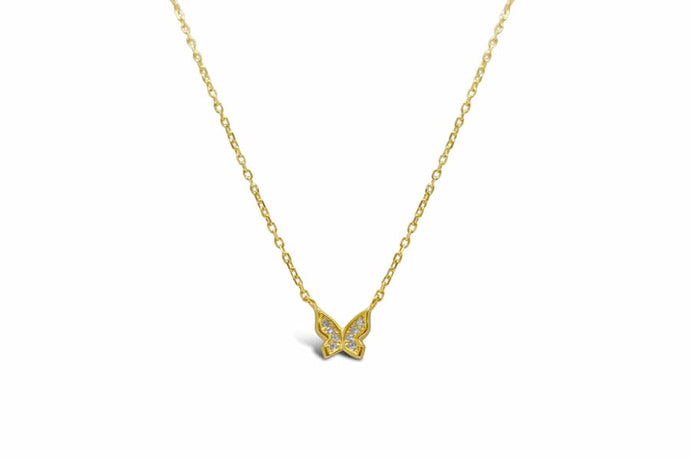 Dainty Butterfly Necklace