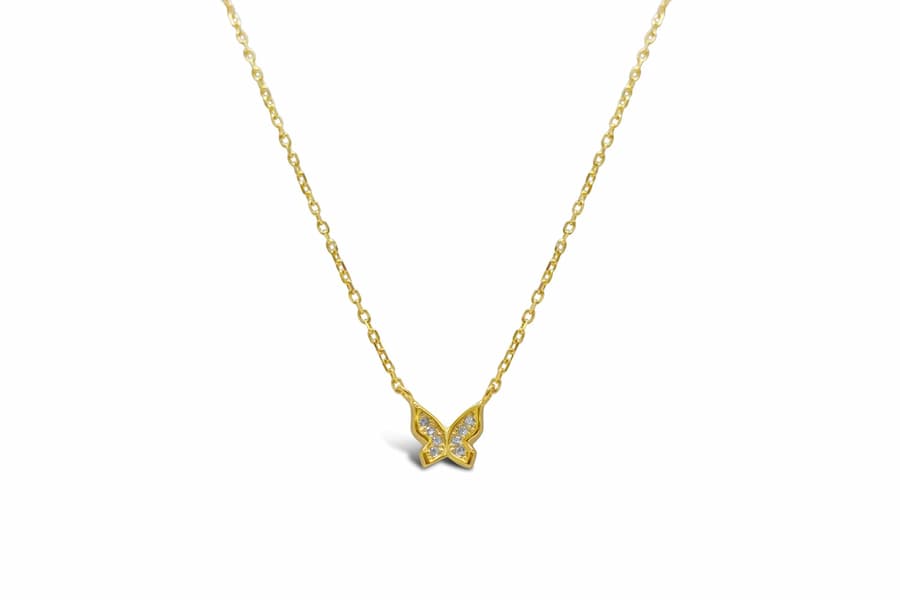 Dainty Butterfly Necklace