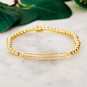Pave Stretch Bracelet (SS)