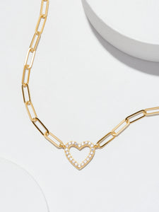 Open Heart Necklace