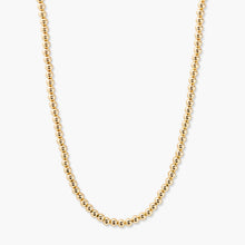 Gold Beaded Necklace - 2 Sizes