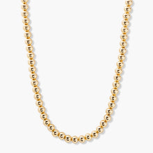 Gold Beaded Necklace - 2 Sizes