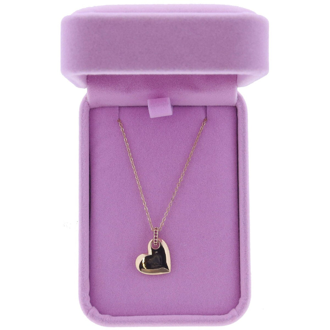 Pinky Heart Necklace