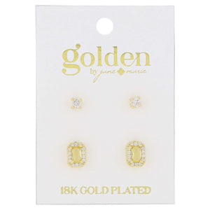 My Month Is Golden! Birthstone Earrings