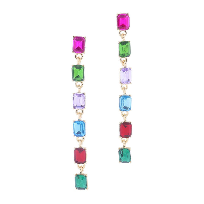 Colorful Strand Earrings