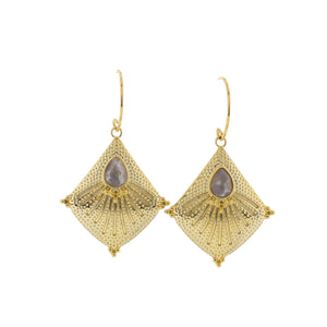 Golden Win Earrings