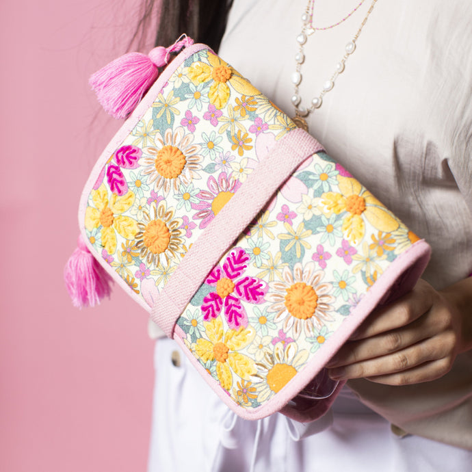 Fancy Floral Travel Organizer