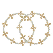 Hannah Bracelet Set - Pearl or Silver