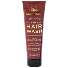 Man Bar 2-in-1 Hair Wash - 4 Scents