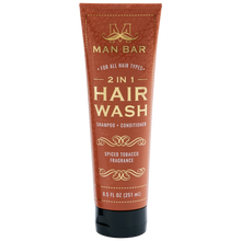 Man Bar 2-in-1 Hair Wash - 4 Scents