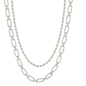 Hatch Necklace - Silver or Gold