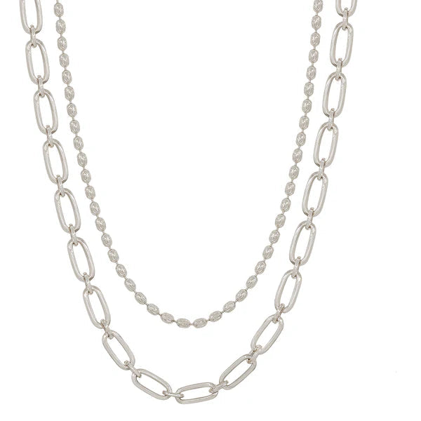 Hatch Necklace - Silver or Gold