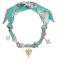Scarf Charm Necklaces - Multiple Options