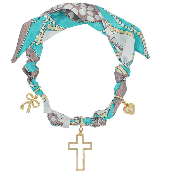 Scarf Charm Necklaces - Multiple Options