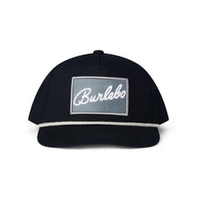BURLEBO Cap Grey Patch - Black