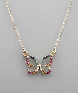 Bekah Butterfly Necklace