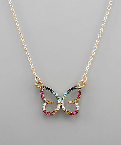 Bekah Butterfly Necklace
