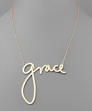 Expressions Necklace - Faith or Grace