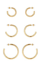 Selene Hoop Set - Gold or Silver