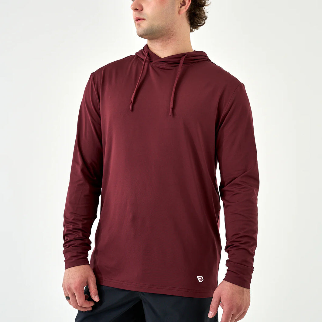Burlebo Performance Hoodie - Maroon