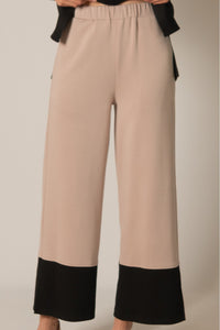 Colorblock Scuba Pants