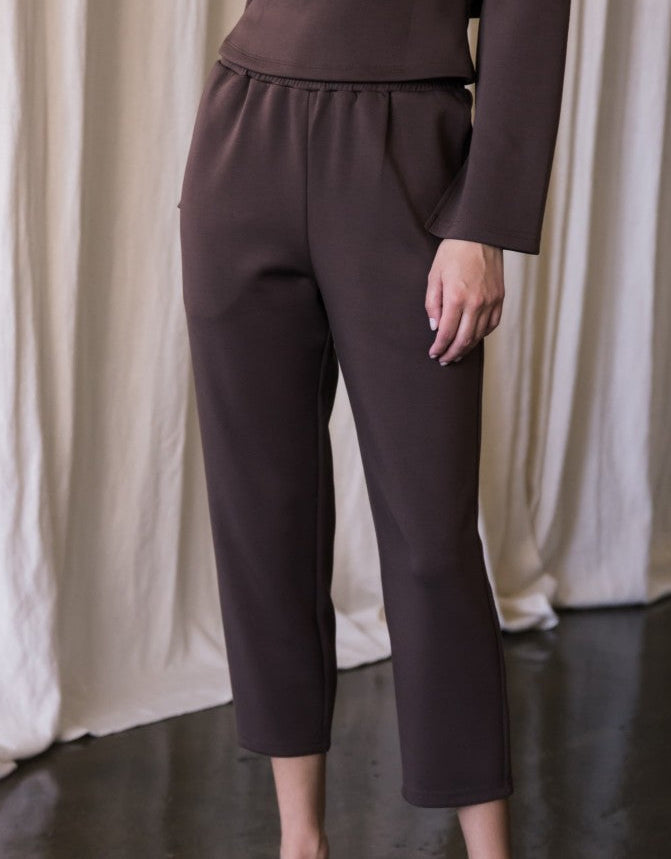 Cocoa Scuba Ankle Pants