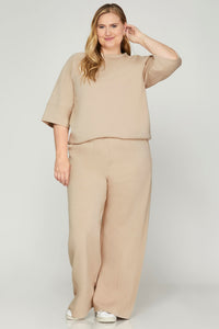 Latte Curvy Pants