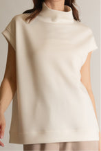 Mock Neck Scuba Top