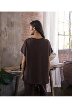 Cocoa Scuba Contrast Tunic