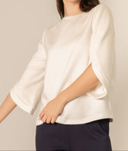 Flare Sleeve Scuba Top