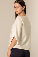 Flare Sleeve Scuba Top