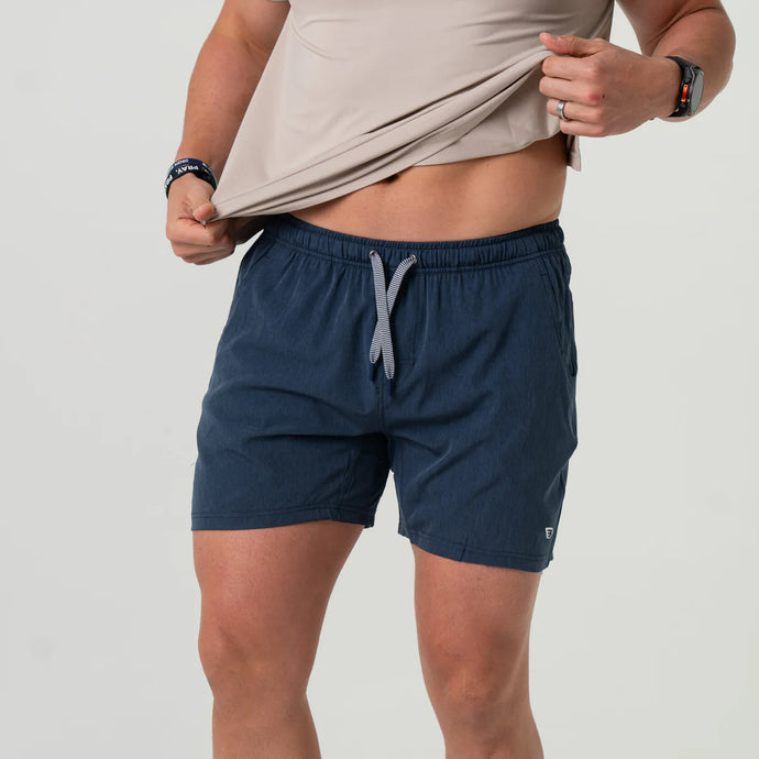 Burlebo Athletic Short - Heather Navy