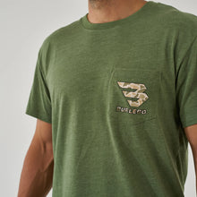Burlebo Short Sleeve Tee - Mallard Camo Dog