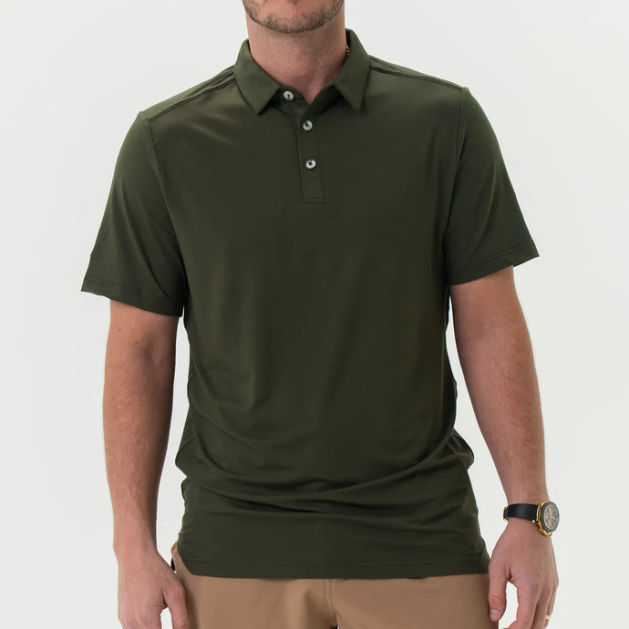 Burlebo Performance Polo - Mallard Green