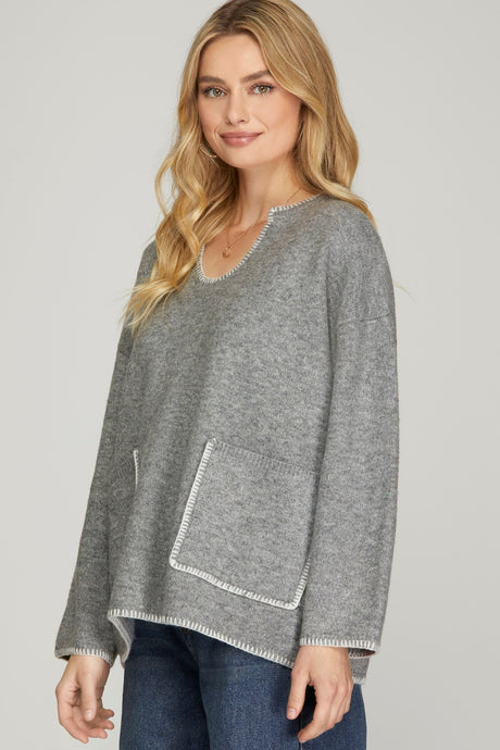 Stitched Together Sweater