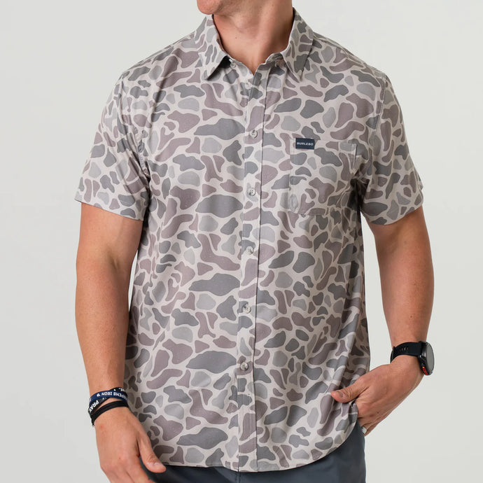 Burlebo Performance Shirt - Classic Deer Camo