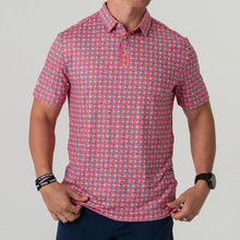 Burlebo Performance Polo - American Flag Print