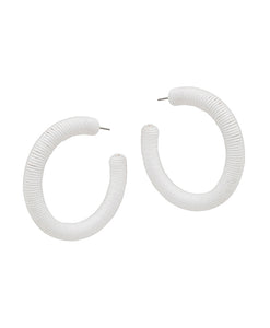 Colorful Wrapped Hoops - 4 Colors