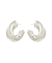 Twisted Hoops - Gold or Silver