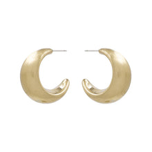 Gold Hoops - Matte or Shiny