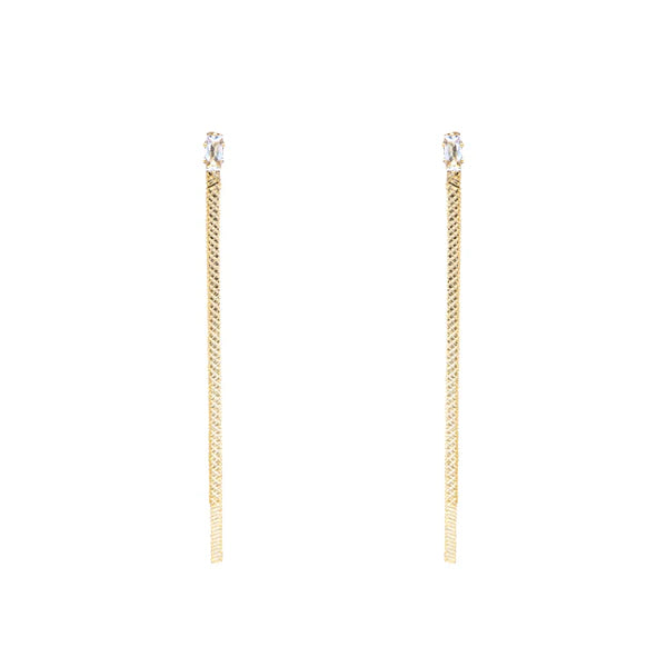 Snake Chain Drop Earrings