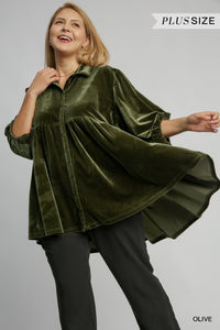 Woodland Curvy Top