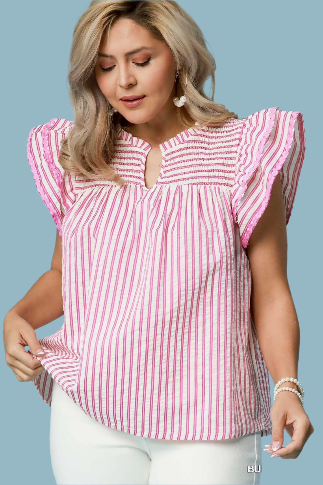 Bubblegum Stripe Top - Regular & Curvy