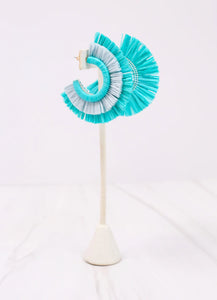 Aubert Raffia Hoop - 3 Colors