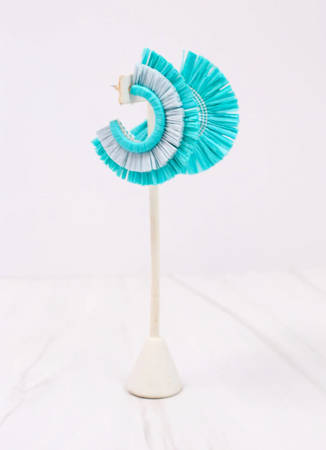 Aubert Raffia Hoop - 3 Colors