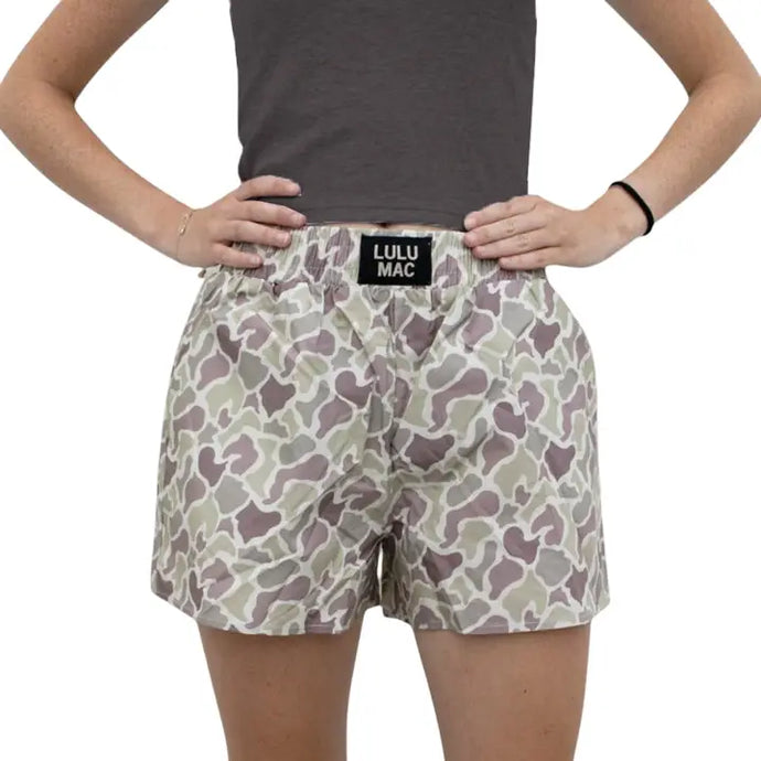 LULU MAC Camo Shorts